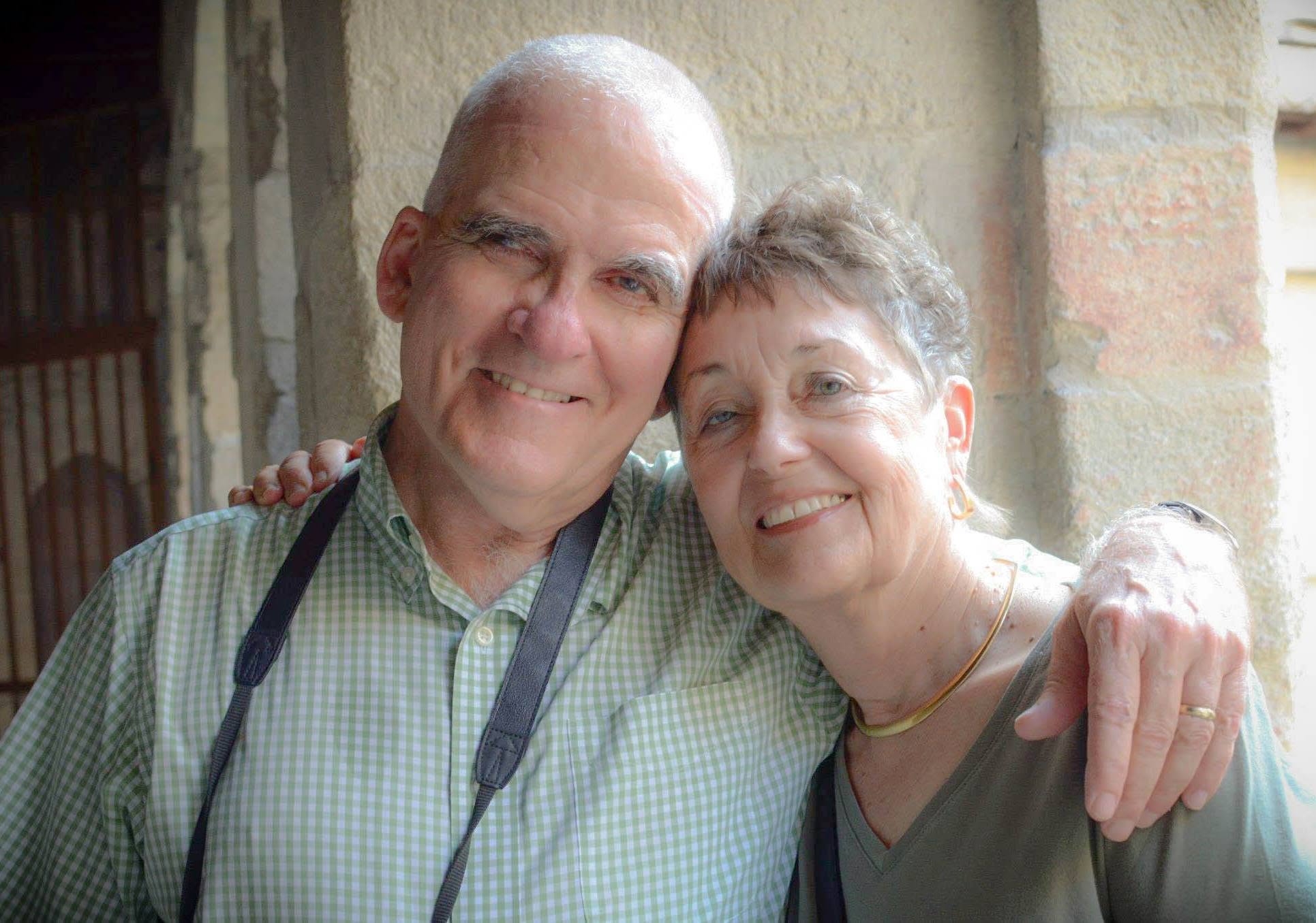 John Reed with his wife, Jane
